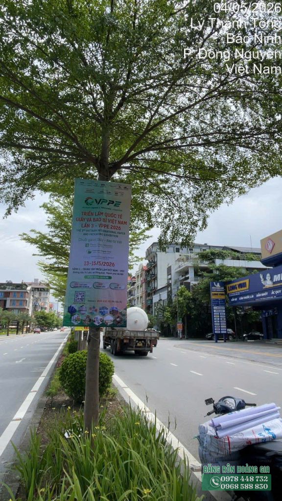 Dịch vụ treo phướn quảng cáo tại Phú Thọ chuyên nghiệp.