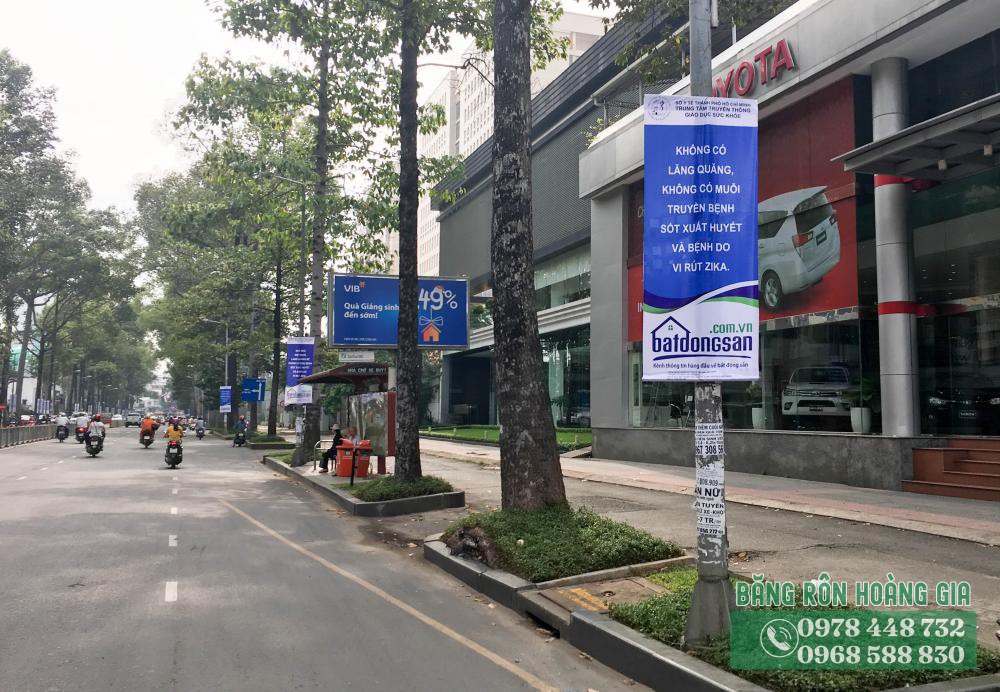 Thi công phướn bất động sản dự án