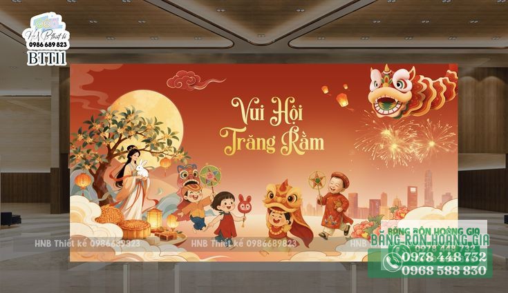 in bang ron trung thu cho khu dan pho dep