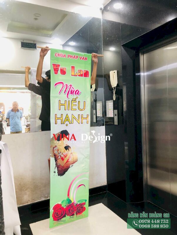 băng rôn vu lan đẹp trang nghiêm năm 2026