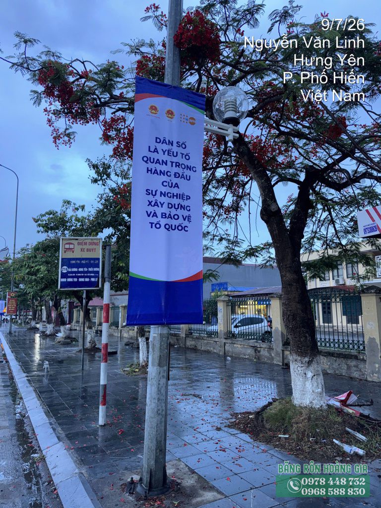 dịch vụ treo phướn Hưng Yên chất lượng cao