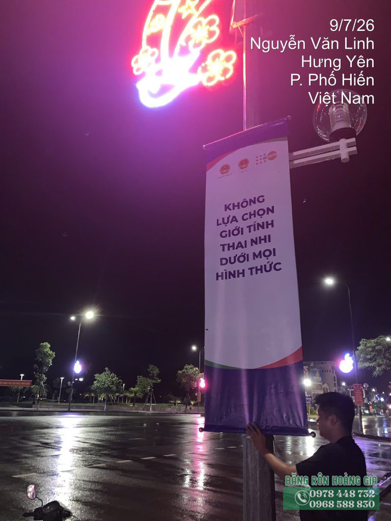 dịch vụ treo phướn Hưng Yên chất lượng cao