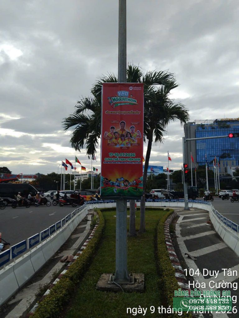 các tuyến đường thi công treo phướn Đà Nẵng trọng điểm