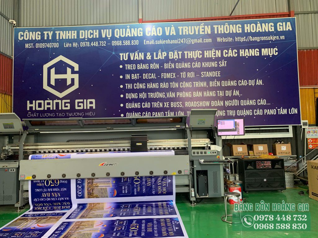 Thi công treo phướn bất động sản Hưng Yên