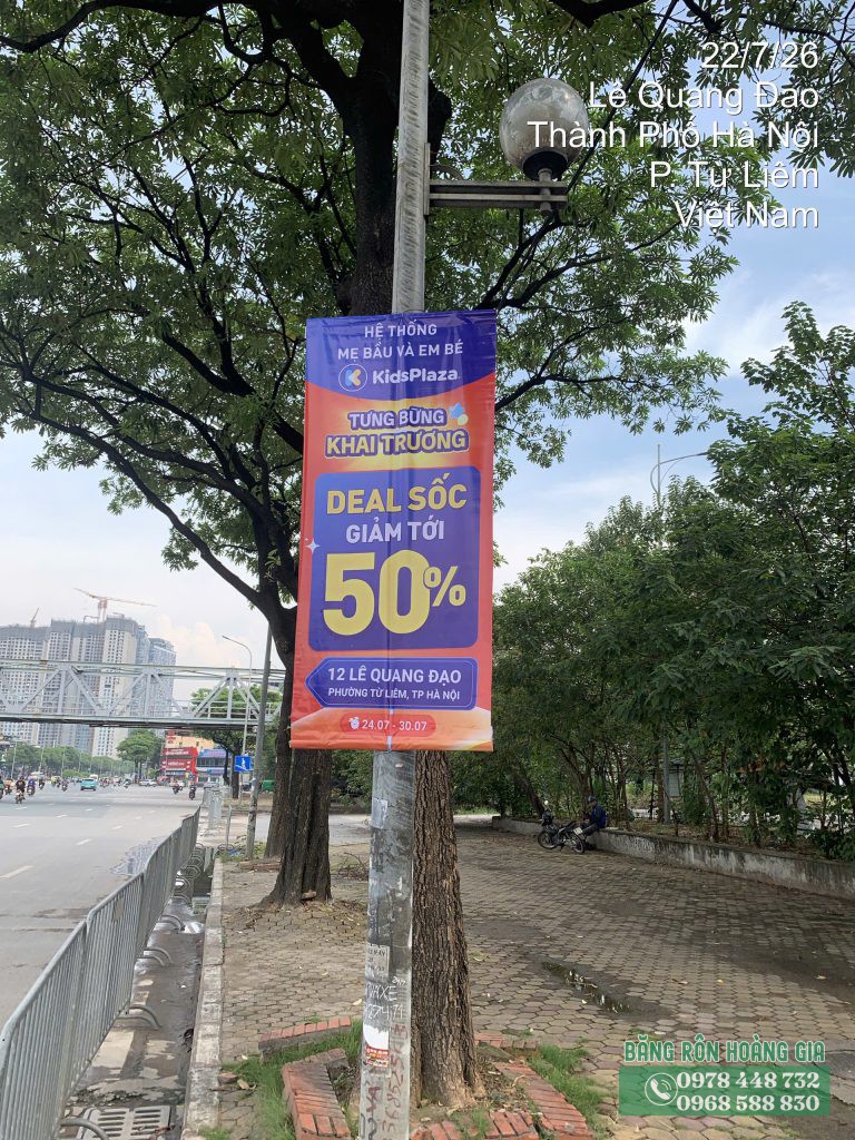 treo băng rôn Hà Nội