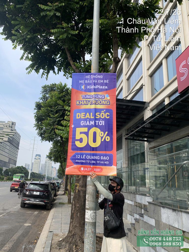 treo băng rôn Hà Nội