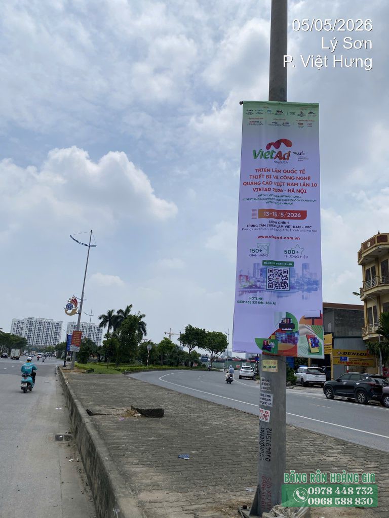 treo phướn triển lãm 
