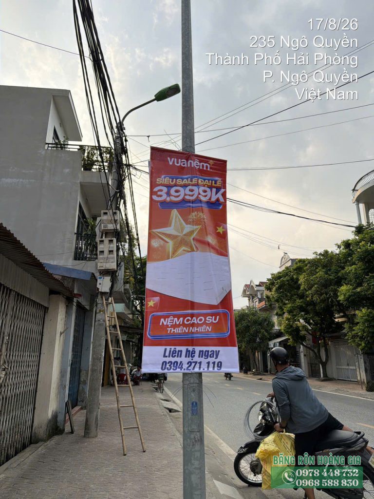 dịch vụ treo phướn hải phòng