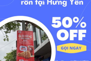 Treo băng rôn tại Hưng Yên
