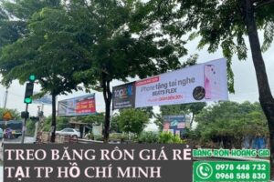 Treo băng rôn tại TP Hồ Chí Minh – Giải pháp quảng bá nhanh chóng và tiết kiệm