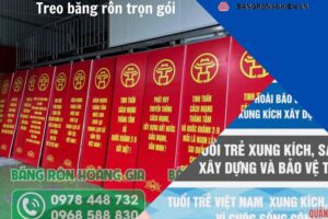 Dịch vụ treo băng rôn – treo phướn quảng cáo