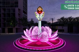 Treo led hộp trang trí đường phố
