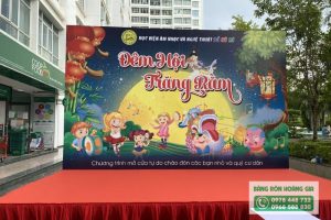 TOP 5 Xu hướng thiết kế backdrop, băng rôn Trung Thu cho thiếu nhi, khu dân phố độc đáo nhất