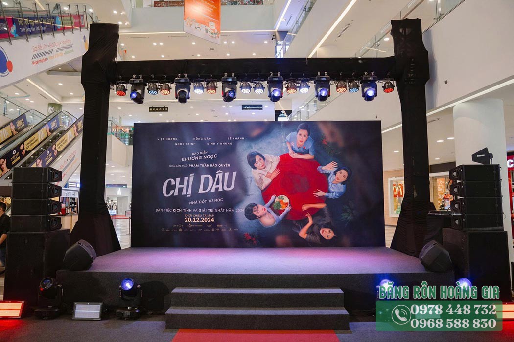 Thi Công Backdrop Ra Mắt Phim Chuyên Nghiệp – Thiết Kế Cổng Chào, Standee Sự Kiện Điện Ảnh