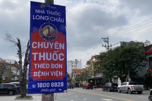 Thi Công Phướn Quảng Cáo Nhà Thuốc Tại Hạ Long Chuyên Nghiệp, Hiệu Quả