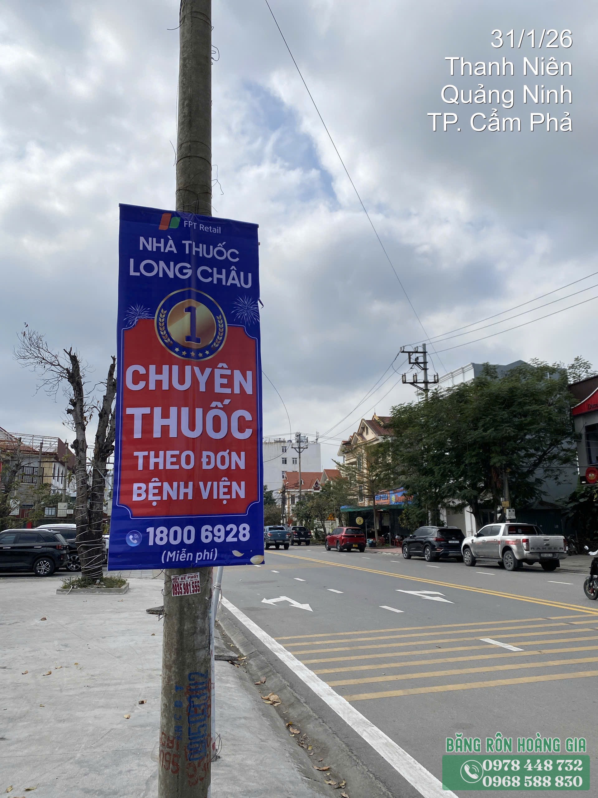 Thi Công Phướn Quảng Cáo Nhà Thuốc Tại Hạ Long Chuyên Nghiệp, Hiệu Quả
