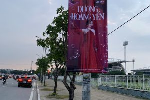 Dự Án Treo Phướn Sự Kiện Fan Project Ca Sĩ Dương Hoàng Yến Tại Hà Nội