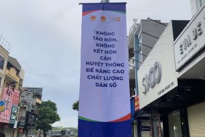 Treo Phướn Hưng Yên – Hình Ảnh Thi Công Thực Tế Dự Án Chương Trình Dân Số Hưng Yên 2026