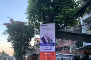 Treo Phướn Hải Phòng – Dự Án Thi Công Quảng Cáo Cho Viettel Store