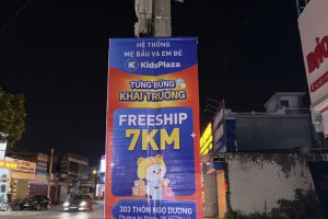 Treo Băng Rôn Hải Phòng – Khai Trương KidsPlaza 2026