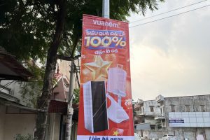 Thi Công Băng Rôn Hải Phòng – Dự Án Vua Nệm 2026